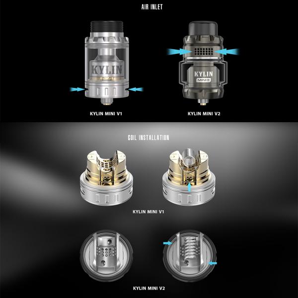 Vandy Vape Kylin Mini V2 RTA Atomizer 5ml - Image 3