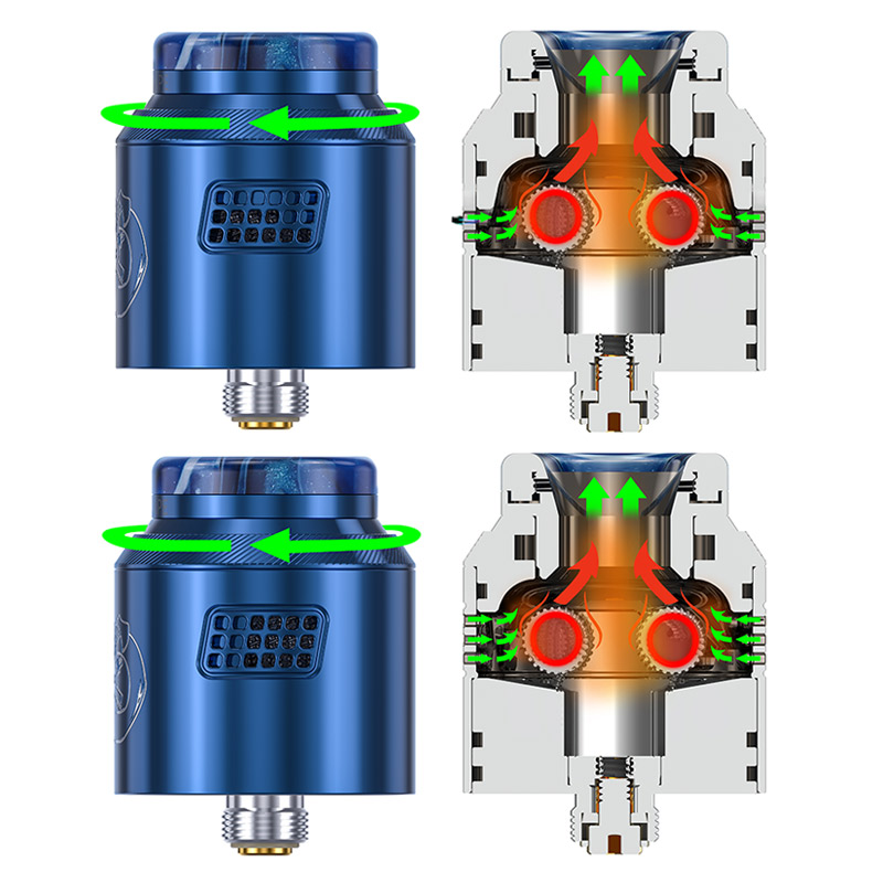 Hellvape Drop Dead 2 RDA Atomizer 24mm - Image 3