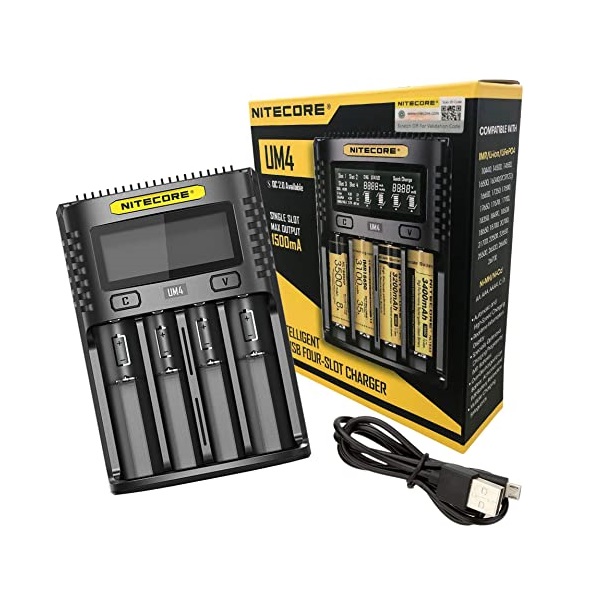 Nitecore UM4 Intelligent Charger - Image 3