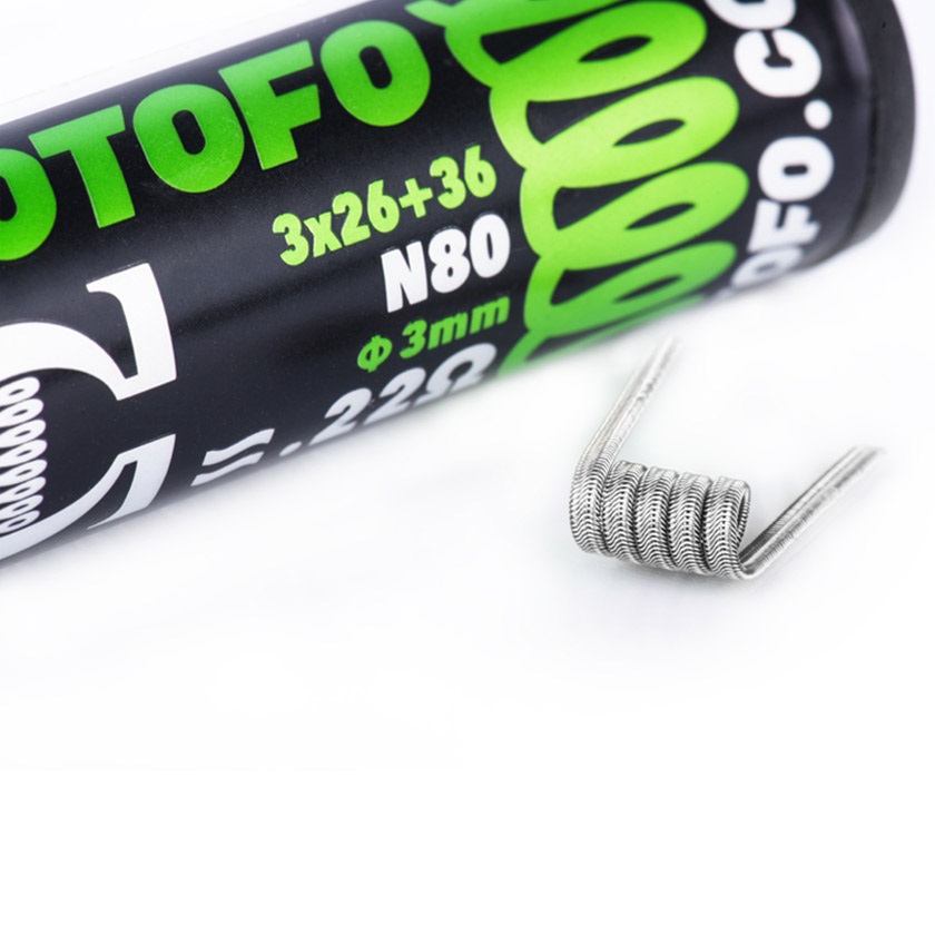 Wotofo Ni80 Alien Prebuilt Coil 10pcs - Image 4