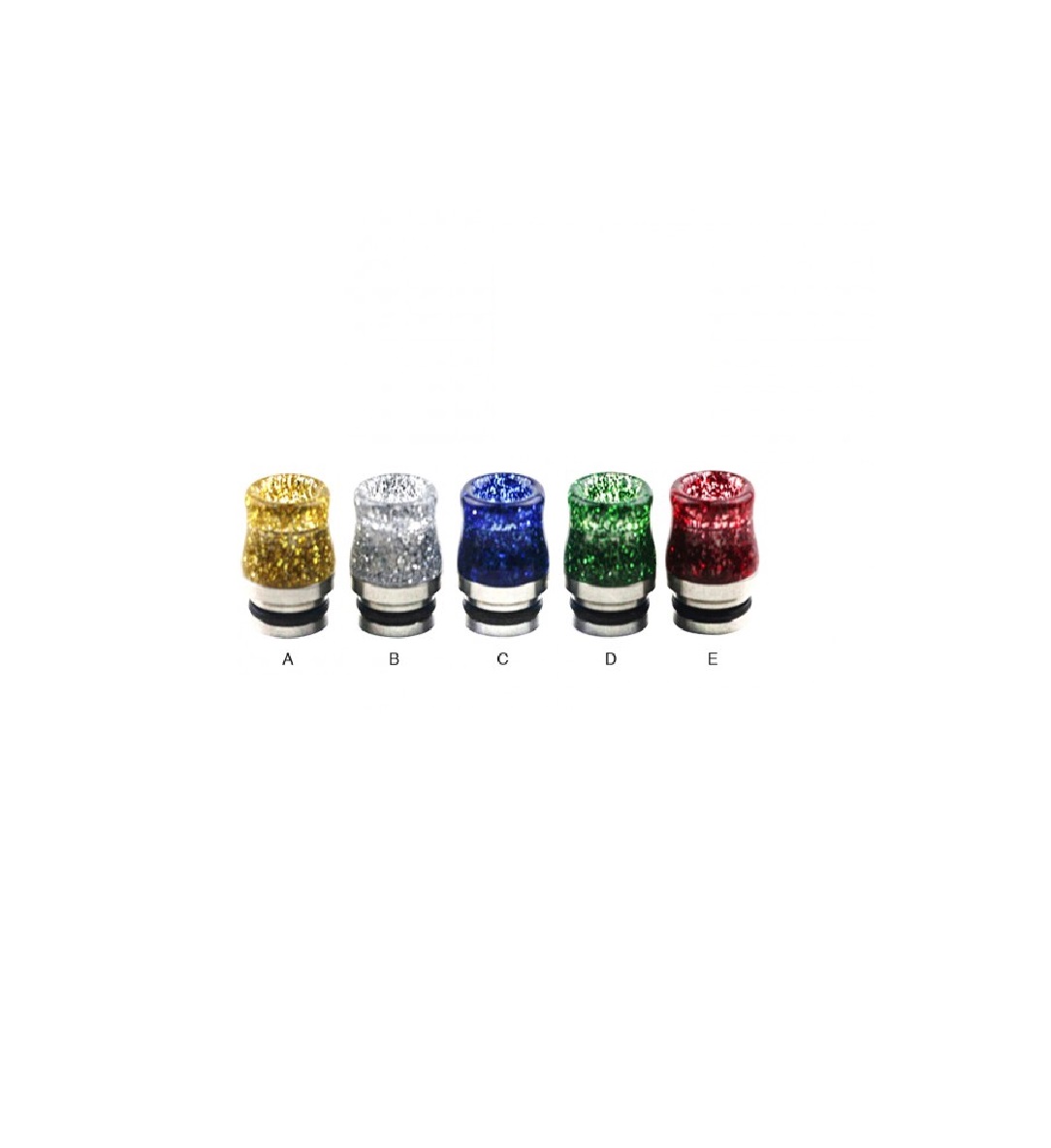 Stainless Steel Sequins 810 Drip Tip