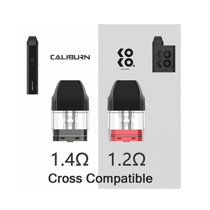 Uwell Caliburn Replacement Pod 2ml 4pcs - Image 2