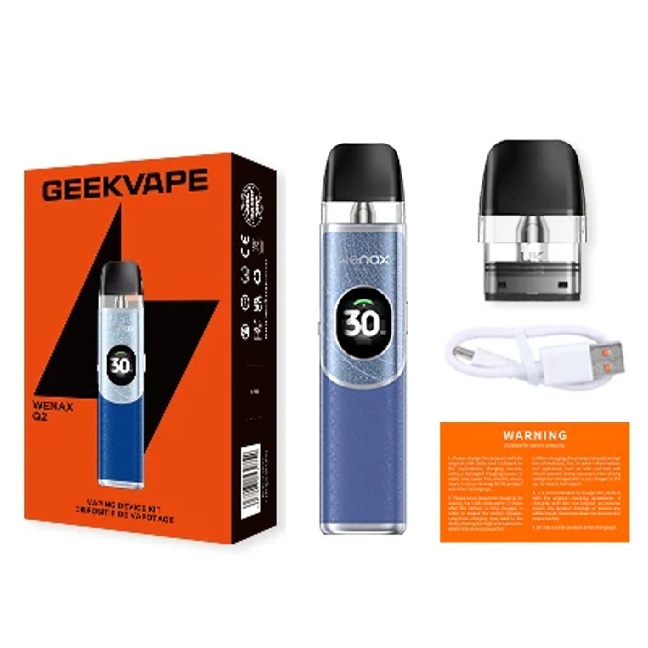 Geekvape Wenax Q2 Pod System Kit 1250mAh 30W 3ml - Image 3