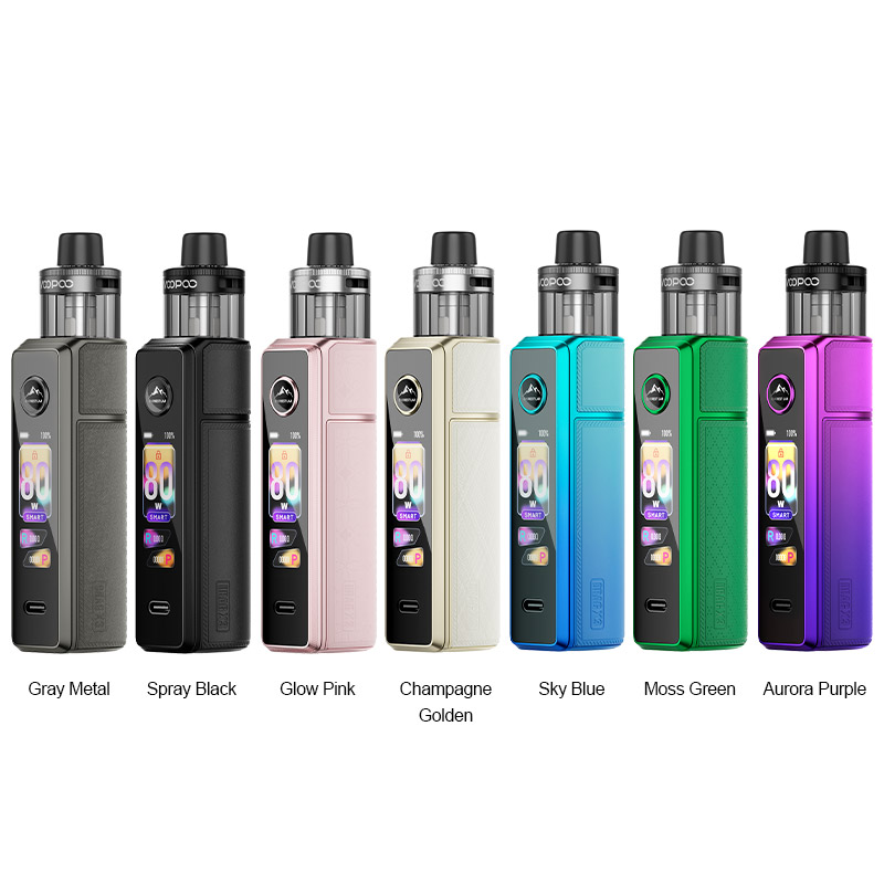 Voopoo Drag X3 80W Box Mod Kit with PnP X Cartridge DTL Pod 5ml (Including Battery) - Image 2