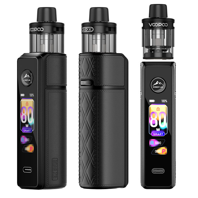 Voopoo Drag X3 80W Box Mod Kit with PnP X Cartridge DTL Pod 5ml (Including Battery) - Image 3