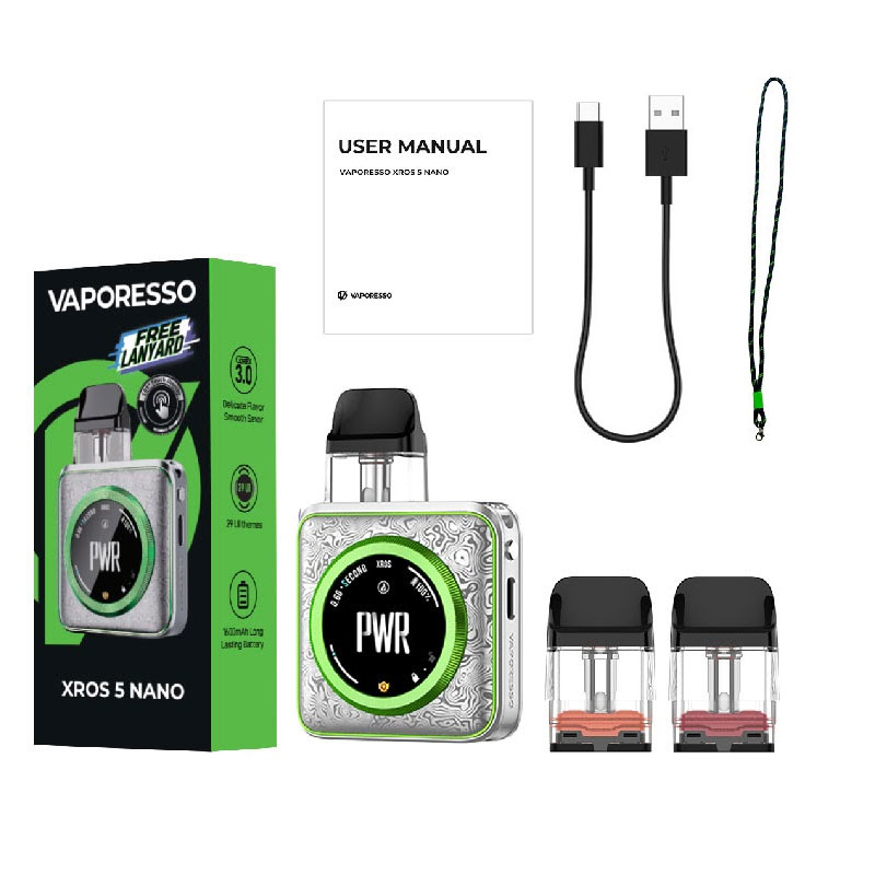 Vaporesso XROS 5 NANO Pod System Kit 1600mAh 3ml - Image 4