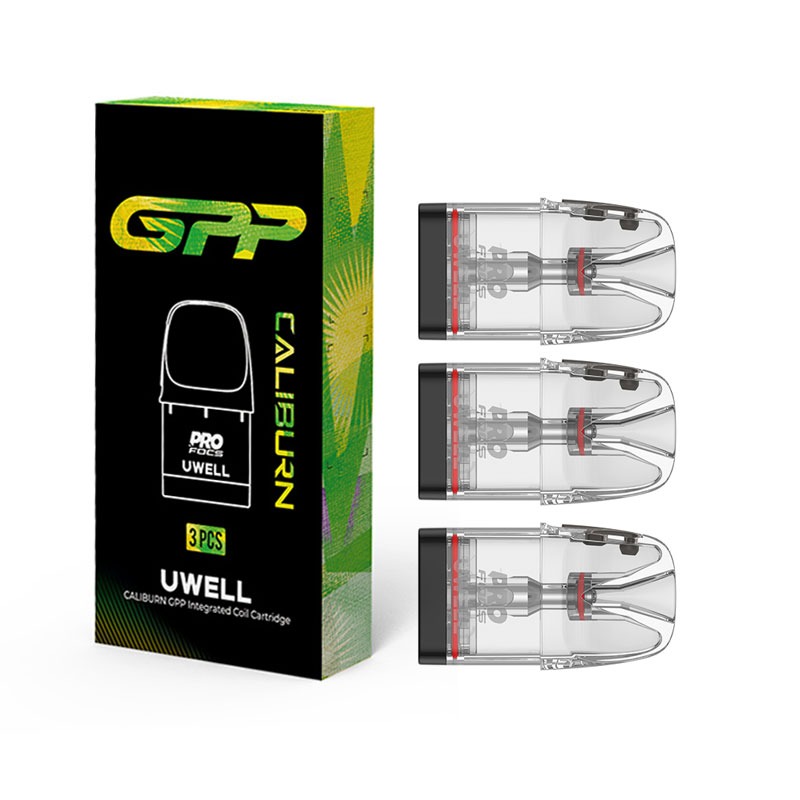 Uwell Caliburn GPP Cartridge for Caliburn G3, G4, and G5 Side Filling (3pcs)